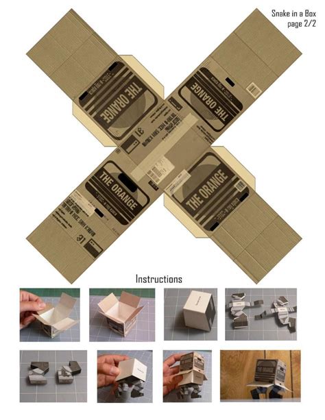 metal gear cardboard box papercraft|metal gear solid socom suppressor.